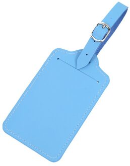 Kleurrijke PU Leer Bagagelabel Zak Hanger Handtas Reizen Accessoires Naam ID Adres Bruiloft VIP Uitnodiging Label 8