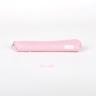 Kleurrijke School Potlood Gevallen Creatieve Potlood Tas Briefpapier Voor Meisjes Leuke Stof Etui Roze