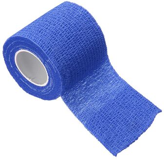 Kleurrijke Sport Zelfklevende Elastische Bandage Wrap Tape 2.5Cm * 4.5M Hansaplast Voor Knie Ondersteuning Pads Vinger Enkel palm Schouder Blauw