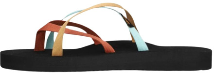 Kleurrijke Strappy Zomer Sandalen Teva , Multicolor , Dames - 42 Eu,37 Eu,39 Eu,38 Eu,41 Eu,40 EU