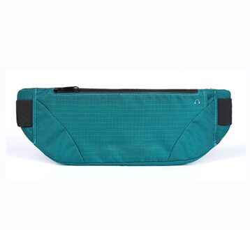 Kleurrijke Taille Tas Waterdicht Taille Bum Bag Running Jogging Belt Pouch Zip Fanny Pack Sport Runner Crossbody Tassen Mannen En vrouwen Blauw