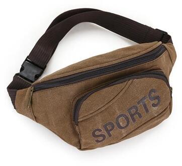 Kleurrijke Taille tas Waterdichte Reizen Fanny Pack Mobiele Telefoon Taille Verpakking Riem Schoudertassen crossbody tassen voor mannen en vrouwen brief koffie