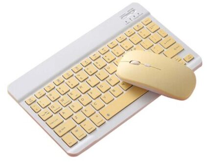 Kleurrijke Toetsenbord Muis Voor Samsung Android Tablet Voor Ipad 9.7 10.5 Voor Samsung Tablet Bluetooth Muis Toetsenbord keyboard muis ye