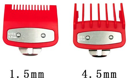 Kleurrijke Tondeuse Snijden Kam Guards Limited Kam Gereedschap Kapper Vervanging Kit Voor Snijkop Professionele Tondeuse 5 2 stk