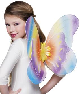 Kleurrijke vleugel Iris 40x50cm Multikleur - Print
