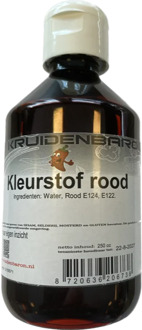 Kleurstof rood 250 cc