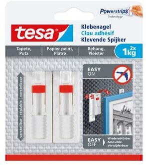 Klevende spijker Tesa behang en pleisterwerk verstelbaar 1kg