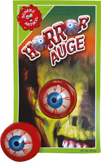 Kleverige horror oog/ogen voor horror/halloween feest