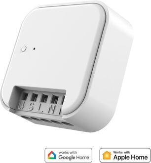 KLIK AAN KLIK UIT Klik Aan & Klik Uitinbouwdimmer - Matter - Voor Bestaande Verlichting - Wit