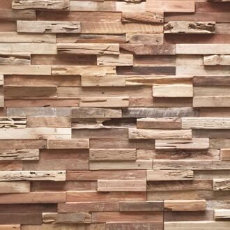 Klimex Ultrawood Colorado - Teak - Fsc Gerecycled - 50x18 Cm - 0,09 M²