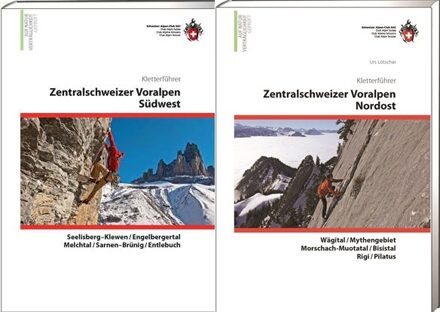 Klimgids Kletterführer Zentralschweizerische Voralpen Multipack: 1+2 | SAC Schweizer Alpenclub