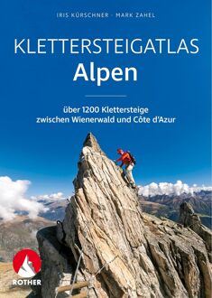 Klimgids - Klettersteiggids Alpen zw Wienerwald & Côte d'Azur | Klettersteigatlas | Rother Bergverlag