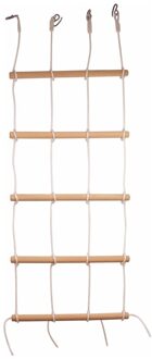 Klimladder - voor klimwand - 2 meter - voor kinderen - touwlader - klimtouw speelladder Multi