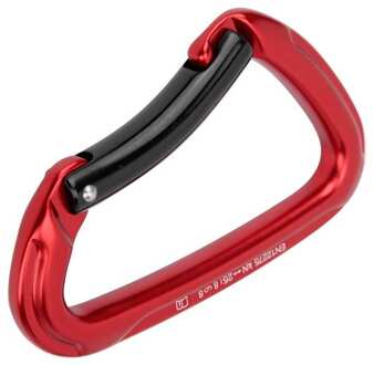Klimmen Gesp D‑shape Karabijnhaak Gesp 2500Kg Load‑bearing Outdoor Veiligheid Apparatuur Voor Bergbeklimmen Rotsklimmen