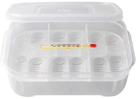 Klimmen Huisdier Incubator Met Thermometer Amfibie Uitkomen Container Reptiel Ei Huis