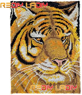 Klink Haak Kits Koning Van Beest Diy Tapijt Tapijt Handwerken Pluche Muur Opknoping Chunky Garen Art Gehaakte Floor Mat Hobby & Ambachten