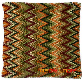 Klink Haak Kits Multi Stripes Kussenhoes Pre-Gedrukt Canvas Garen Haken Ambachten Kussensloop Slaapbank Kussens Thuis decor BZ772