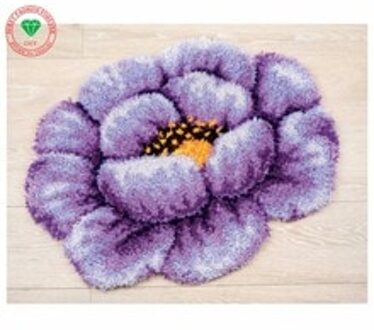 Klink Haak Tapijt Kits Bloem Kruissteek Draad Borduurwerk Kits Tapijt Borduren Garen Tapijten Tapijten Haaknaald Kostur Karpet