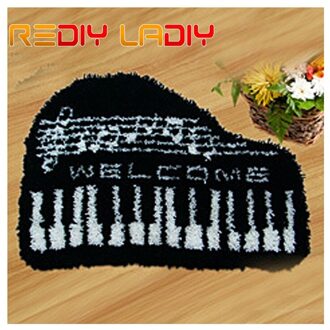 Klink Haak Tapijt Kits Haken Tapijt Tapijt Footprint Acryl Garen Pre-Gedrukte Canvas Kussen Mat Gehaakte Tapestry Art Home decor ZD278