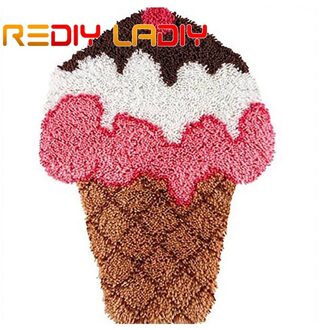 Klink Haak Tapijt Kits Haken Tapijt Tapijt Footprint Acryl Garen Pre-Gedrukte Canvas Kussen Mat Gehaakte Tapestry Art Home decor ZD393