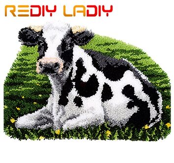 Klink Haak Tapijt Kits Haken Tapijt Tapijt Footprint Acryl Garen Pre-Gedrukte Canvas Kussen Mat Gehaakte Tapestry Art Home decor ZD712