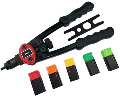 Klinkhamer Gun Auto Klinknagel Tool 12 "Blindklinkmoer Gun Heavy Hand INSER NUT Gereedschappenhandboek Opspandoorns M3 M4 m5 M6 M8