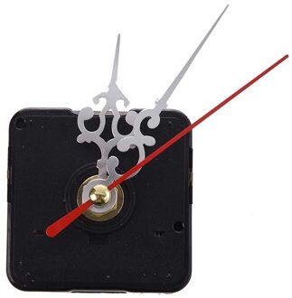 Klok Beweging Mechanisme Met Silver Uur Minuut Rode Secondewijzer Diy Gereedschap Kit