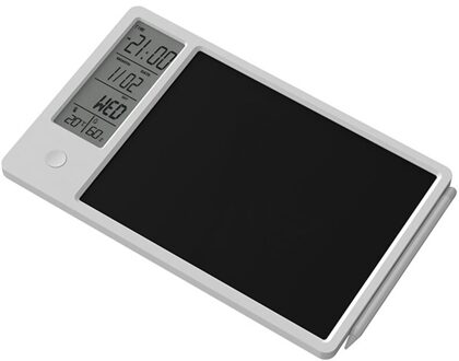 Klok Kalender Lcd Schrijfblad Elektronische Digitale Grafische Tekening Weer Pad Temperatuur Vochtigheid Display