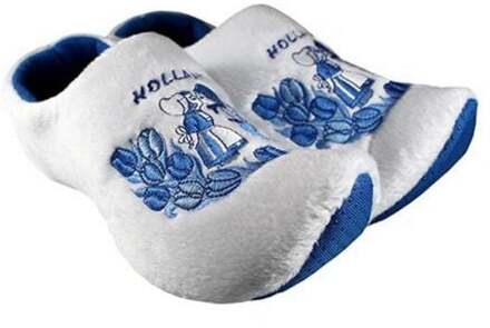 Klomp pantoffels Delftsblauw Kiss Multikleur - Print