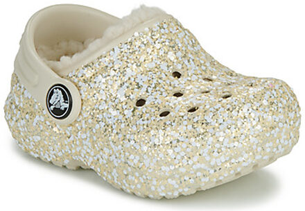 Klompen Crocs Classic Lined Glitter Clog T" Beige - 24 / 25,23 / 24,25 / 26,27 / 28,22 / 23,20 / 21