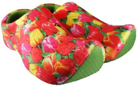 Klomppantoffels unisex groene - maat 39-41 Veelkleurig