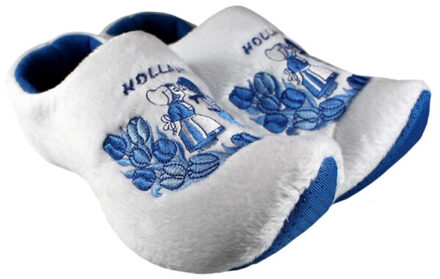Klomppantoffels unisex tulp - maat 36-38 Blauw