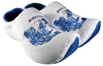 Klomppantoffels unisex tulp - maat 42-44 Blauw