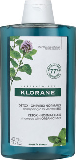 Klorane Detox Shampoo With Organic Mint400 ml. - One Size