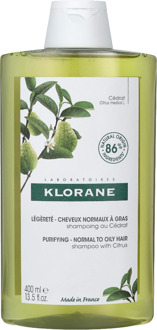 Klorane Purifying Shampoo With Citrus Pulp400 ml. - One Size