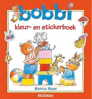 Kluitman Bobbi kleur en stickerboek