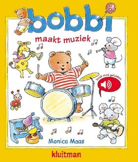 Kluitman Bobbi maakt muziek - geluidenboek