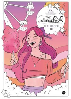Kluitman CreaChick kleurboek lll 30 kleurplaten