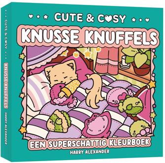Kluitman Cute & Cosy Knusse knuffels kleurboek