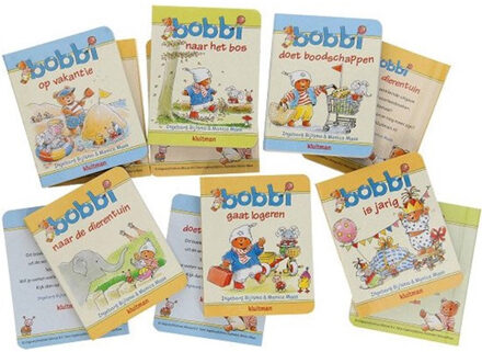 Kluitman Voorleesboekjes/uitdeel boekjes - Bobbi - 24x stuks - diverse varianten