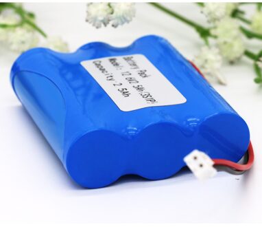 KLUOSI 12 V Batterij 3S1P 12.6 V/11.1 V 2500 mAh 18650 Lithium-ion Batterij met 5A BMS voor Backup Power Ups CCTV Camerar Etc