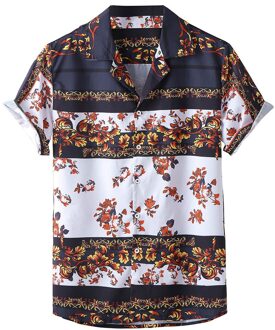 Klv Korte Mouw Man Shirt Polyester Heren Blouse Zomer Tuniek Mannen Shirts Casual Gedrukt Shirts Top Blouse Csv XXXL