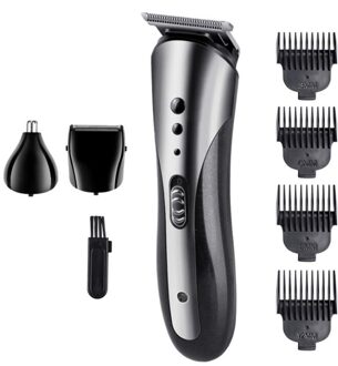KM-1407 Scheermes Tondeuse Neus Haar Apparaat Multifunctionele Set Tondeuse Hoofd Kan Worden Gewassen Tondeuse