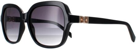 KM5048 001 zwart donkergrijs gradiënt zonnebril - One Size