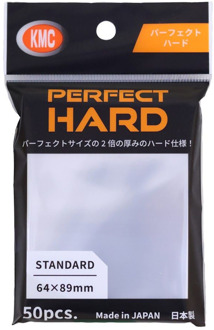 KMC Standard Sleeves - Perfect Hard 50 stuks (64x89mm)