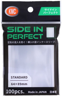 KMC Standard Sleeves - Side in Perfect 100 stuks (64x89mm)