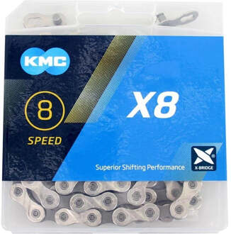 KMC X8 Ketting - 6/7/8 Speed - 1/2" x 3/32"