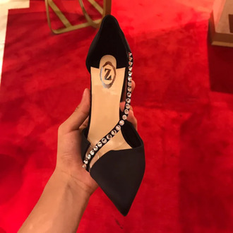 kmeioo sexy women rivets pumps summer party shoes pointed toe high heels dress rivet pumps shallow stiletto women shoes