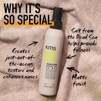 KMS Hairplay Sea Salt Spray - 200 ml