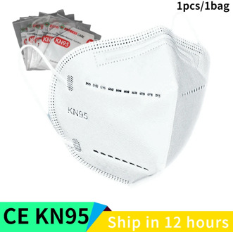 KN95 CE certified mask reusable protective dust mask masque ffpp2 1pcs/1bag masque kn95 fast delivery filter mask